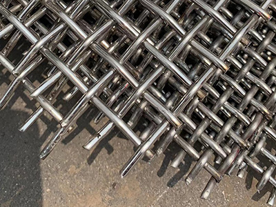 不锈钢轧花网图片3